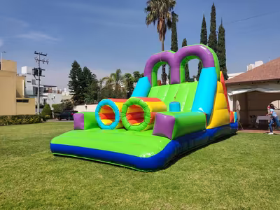 Inflable Extrem tipo circuito de obstáculos para eventos