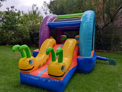 Renta del inflable Gusanitos en CDMX