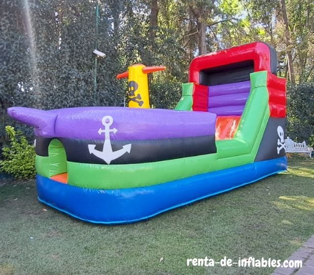 Renta de inflable Barco Pirata en CDMX — fiestas infantiles