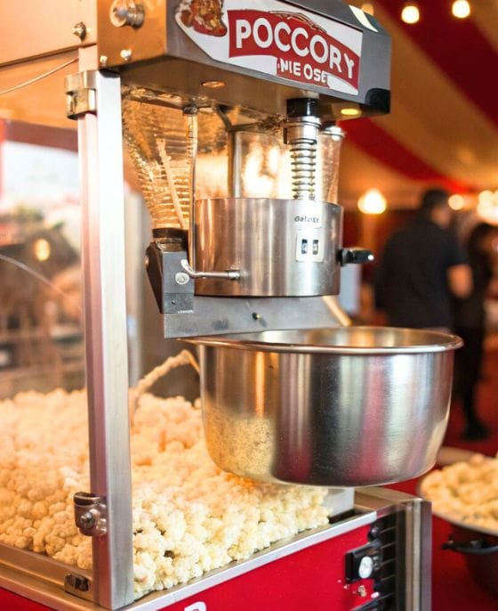 Máquina de Palomitas para fiestas en CDMX
